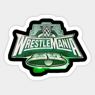 Wrestle Mania 40 Sticker